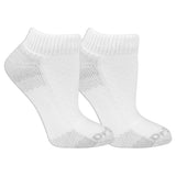 Two white socks on a white background thumbnail