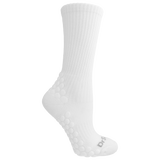 White sock on a white background