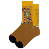 Socks with artistic design on a white background