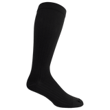 Black knee-high sock on a transparent background thumbnail